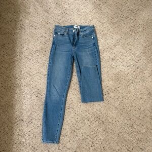 Paige hoxton crop jeans